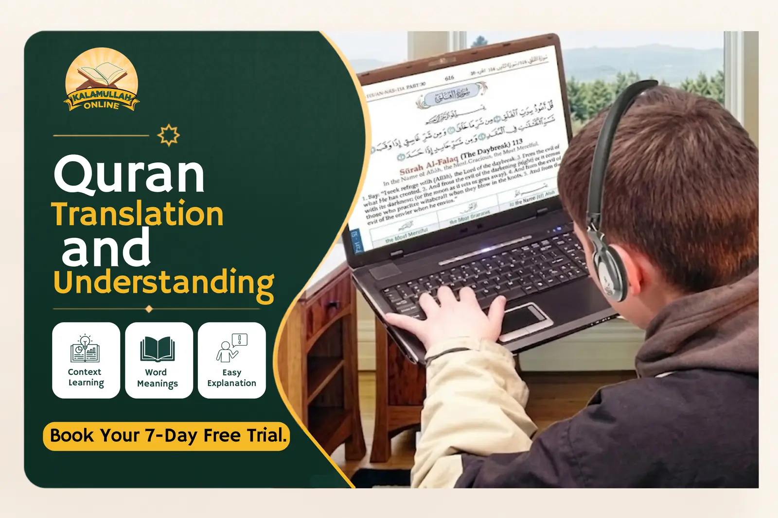Online Quran Translation and Understanding Course